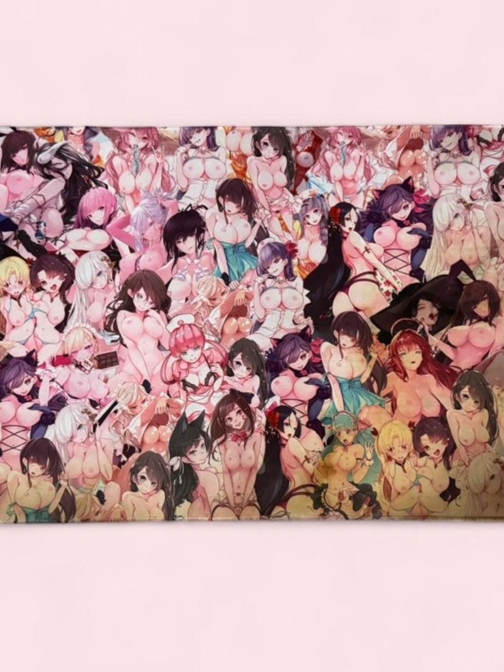 Anime Large collage Large collage Anime Gaming Mat / Mouse Pad / Desk Cover